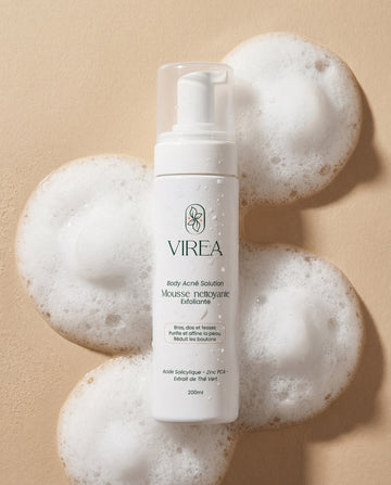 Mousse exfoliante purifiante